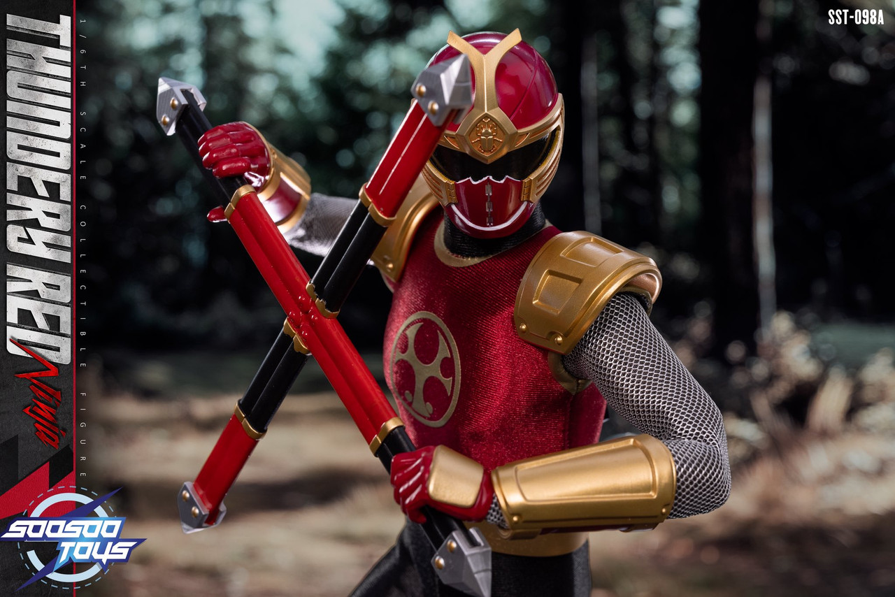 Soosootoys SST098AB 1/6 Thundery Red & Blue Ninja set (Pre order