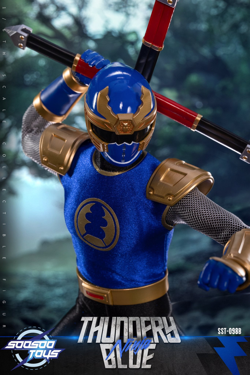 Soosootoys SST098AB 1/6 Thundery Red & Blue Ninja set (Pre order