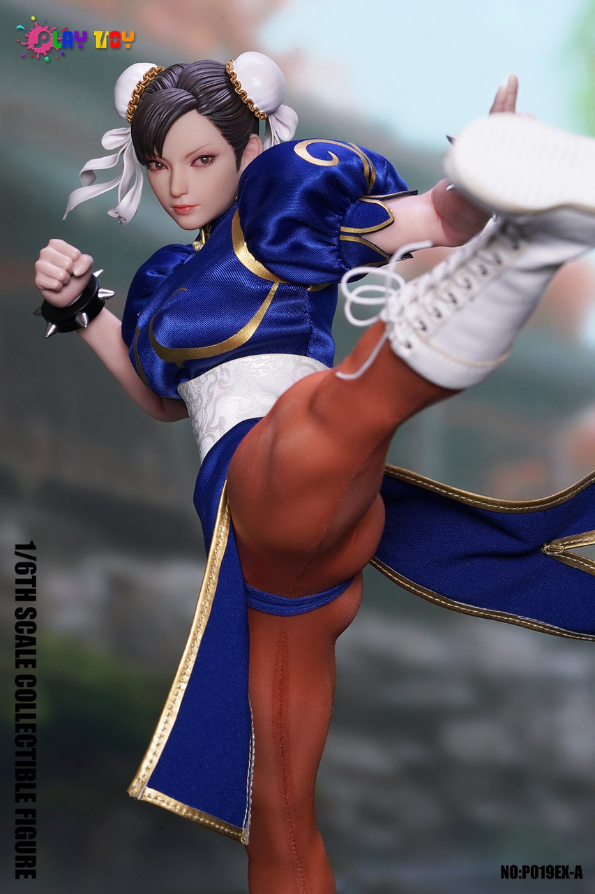 PLAY TOY P019EX-A 1/6 Scale Combat Girl (blue) (Pre order deposit)