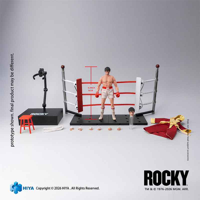 Hiya Toys ESR0165 Rocky - Rocky Balboa 1/12 Scale Figure (Pre