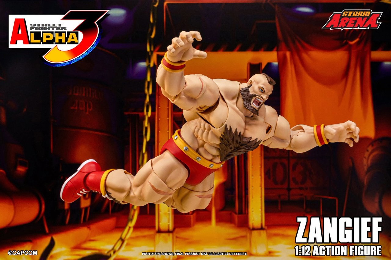 STROM ARENA SFSA08 1/12 ZANGIEF - STREET FIGHTER ZERO 3 (Pre order
