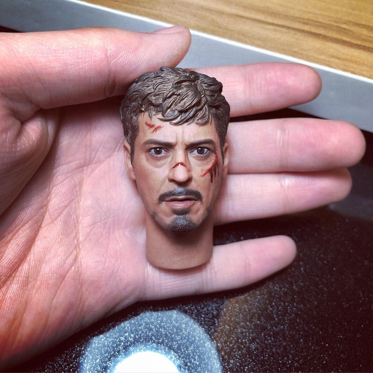 その他 PRESENT TOYS Male Head Sculpture PT-SP75 PRESENT TOYS PT-SP75 1/6 Scale Peacemaker Head Sculpt