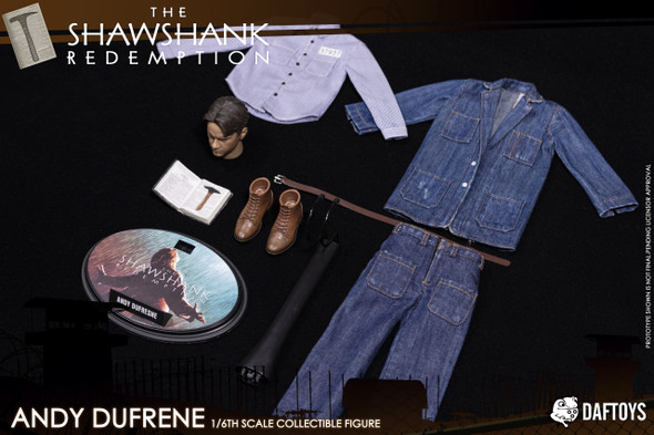 Daftoys 1/6 shawshank Andy costume set (in stock)