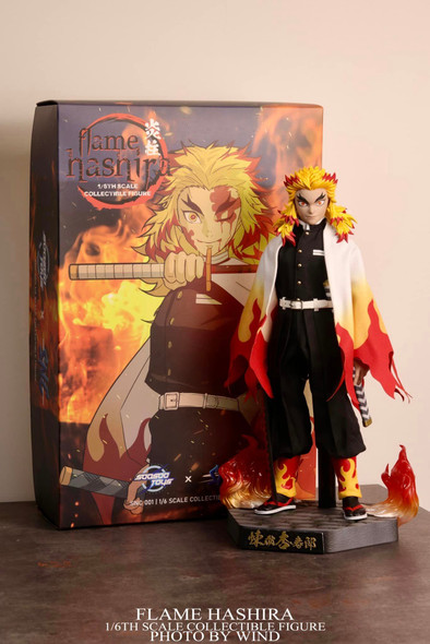 SNC SC-001 1/6 scale FLAME HASHIRA figure (in stock)