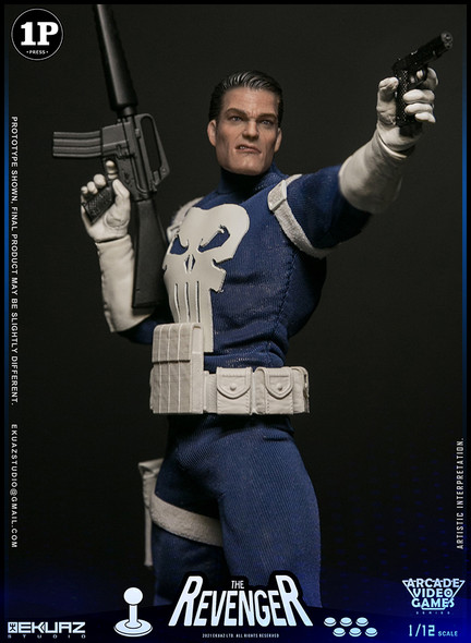 EKUAZ STUDIO EKS06 1/12 Scale THE REVENGER figure (in stock)