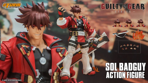 Storm Collectibles ACSB01 1/12 SOL BADGUY - Guilty Gear Figure (in stock)