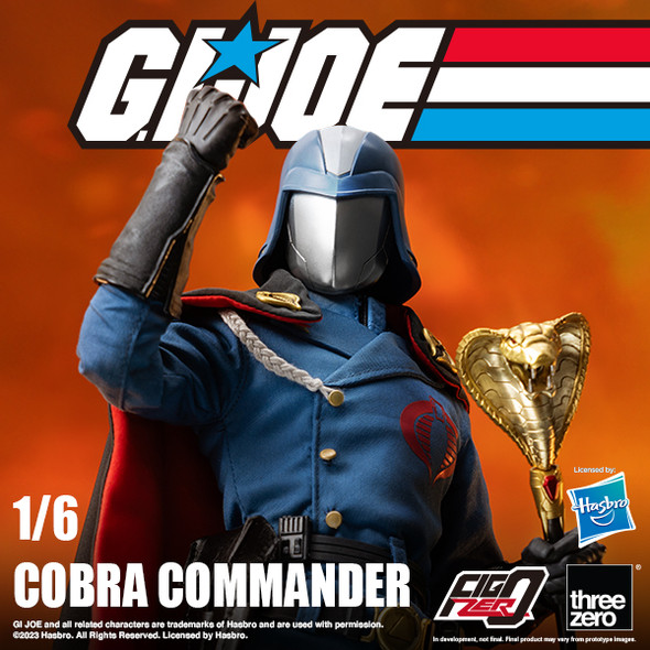 Threezero G.I. Joe - FigZero 1/6 Cobra Commander (In stock)