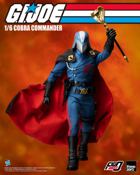 Threezero G.I. Joe - FigZero 1/6 Cobra Commander (In stock)