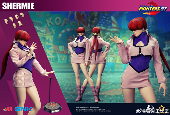 TUNSHI STUDIO TS-XZZ-008 1/12 Scale KOF '97 IORI YAGAMI (Pre