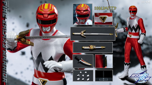 Soosootoys SST074C 1/6 scale FIRE GALAXY WARRIOR (in stock)