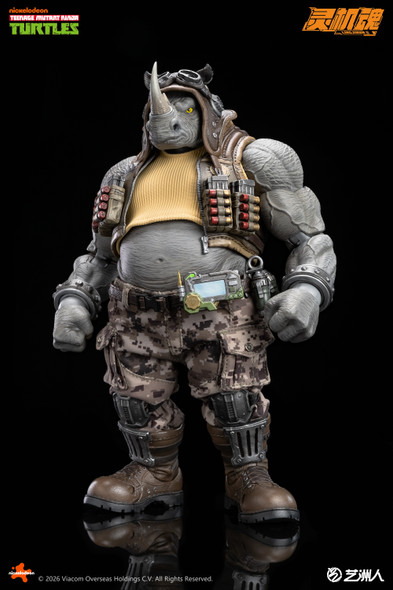 LINGJIHUN 1/12 Scale TMNT Rocksteady (Pre order deposit)