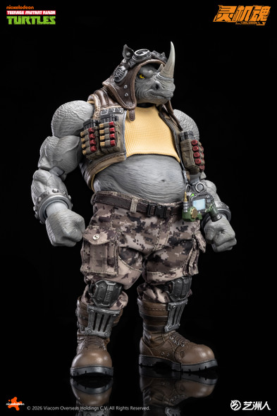 LINGJIHUN 1/12 Scale TMNT Rocksteady (Pre order deposit)