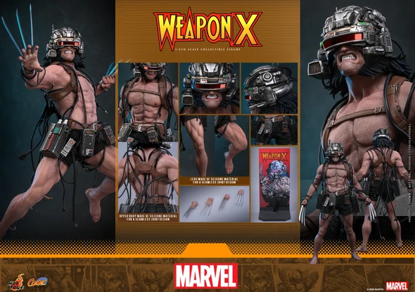 Hot Toys CMS034 1/6 Scale Weapon X (Pre order deposit)