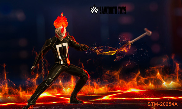 SAWTOOTH STM-20254A 1/12 Flame Head Knight (Pre order deposit)