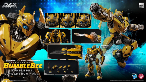ThreeZero 3Z1049 DLX Bumblebee (Cybertron Mode) (Pre order deposit)