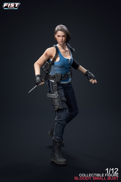 Fist Toys FIST-002B 1/12 Doomsday Female Cop Bloody Medium Bust Ver (Pre order deposit)