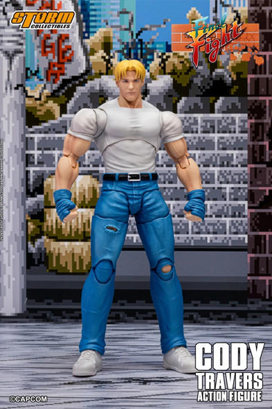 Storm Collectibles CODY TRAVERS - FINAL FIGHT ACTION FIGURE (Pre order deposit)