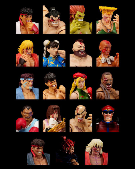 [SDCC Exclusive] Jada Toys Ultra Street Fighter II "You Lose" 1/12 scale Accessory Set (Pre order)