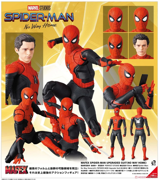 MAFEX No.194 Spider-Man: No Way Home (Upgraded Suit) Action Figure (Pre order deposit)