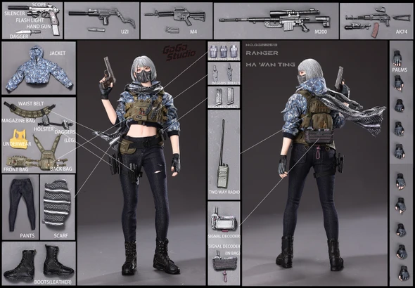 GaGa Studio GG202613 1/6 Scale Ranger-Ma Wan Ting (Pre order deposit)