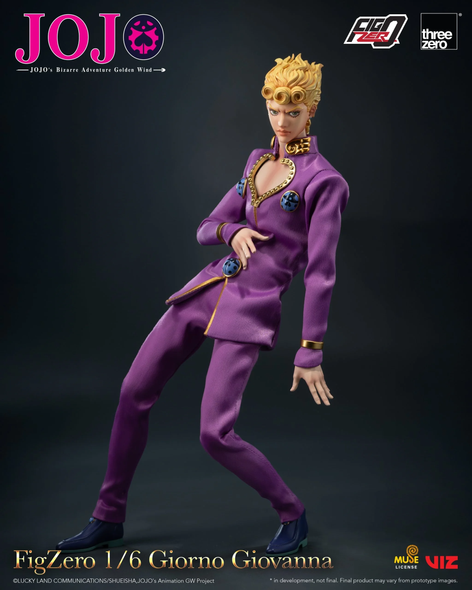 Threezero 3Z06570M0 1/6 FigZero JoJo’s Bizarre Adventure Golden Wind Giorno Giovanna (in stock)