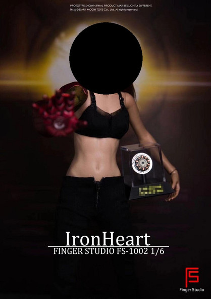 Finger Studio FS-1002 1/6 scale Iron Heart (in stock)