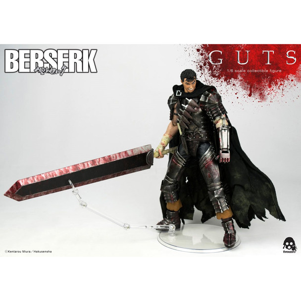 ThreeZero 3Z0675 1/6 Scale BERSERK Guts (Black Swordsman) (In stock)