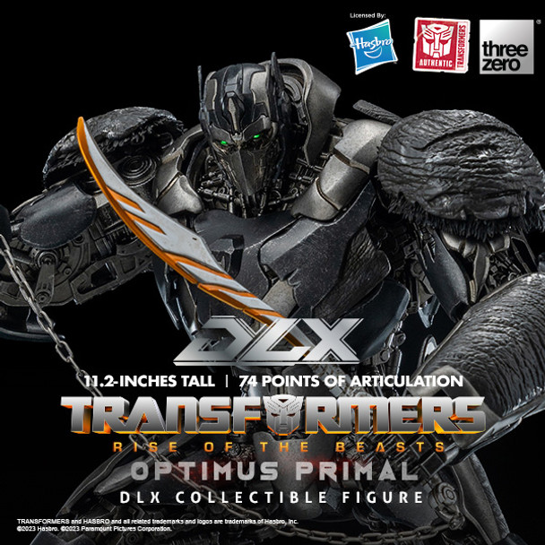 Threezero Transformers Rise of the Beasts DLX Optimus Primal (Pre order deposit)