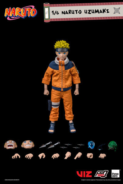 Threezero Naruto FigZero Naruto Uzumaki (In stock)
