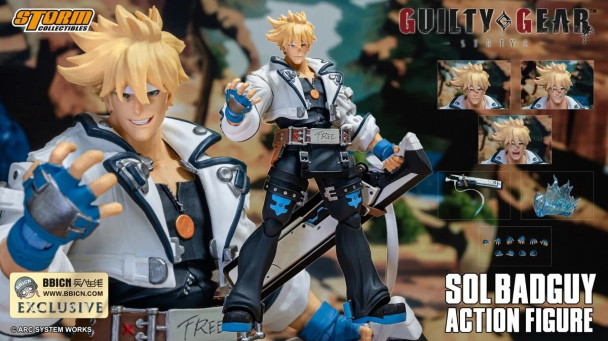 Storm Collectibles SOL BADGUY - Guily Gear Action Figure (BBICN EXCLUSIVE)  (In Stock)