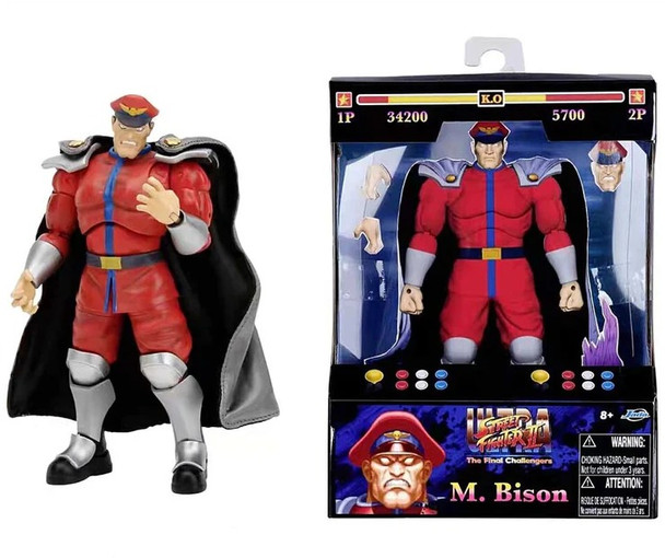 Jada toys Street Fighter M. Bison 1/12 Scale Action Figure (in stock)