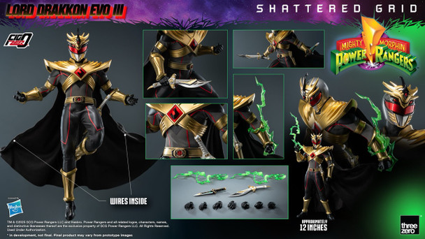 ThreeZero 3Z1026 1/6 Power Rangers Lord Drakkon Evo III (Pre order deposit) ThreeZero 3Z1026 1/6 Power Rangers Lord Drakkon Evo III (Pre order deposit)