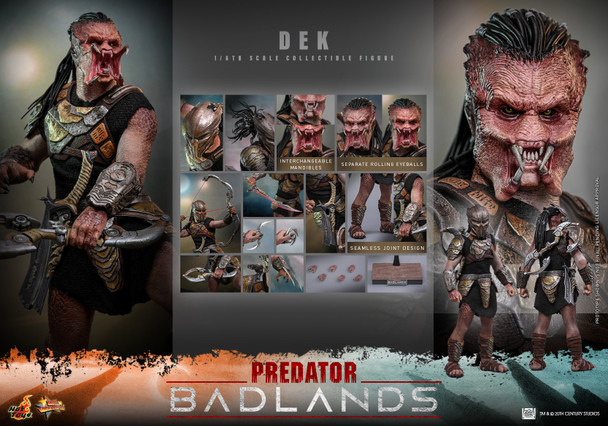 Hot Toys MMS849 1/6 Scale Predator: Badlands - Dek (Pre order deposit)