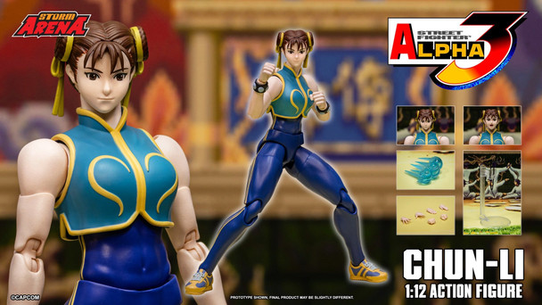 Storm Collectibles SFSA06 1/12 STREET FIGHTER ZERO 3 - CHUN-LI (Pre order deposit)