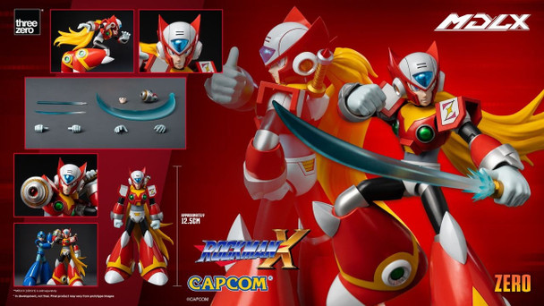 Threezero 3Z0574 MDLX Rockman X - ZERO (Pre order deposit)