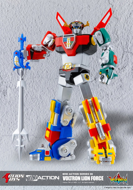 Action toys Voltron: Defender of the Universe Mini Action Series 08 Voltron Lion Force Action Figure (Pre order deposit)