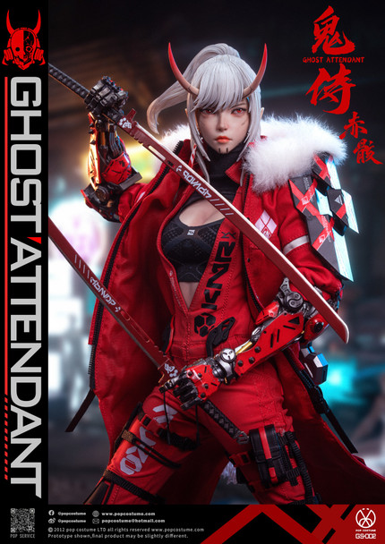 POPTOYS GS-002 1/6 Scale Ghost Attendant (Pre order deposit)