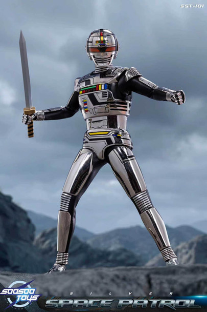Soosootoys SST101 1/6 scale Silver Space Patrol (Pre order deposit)