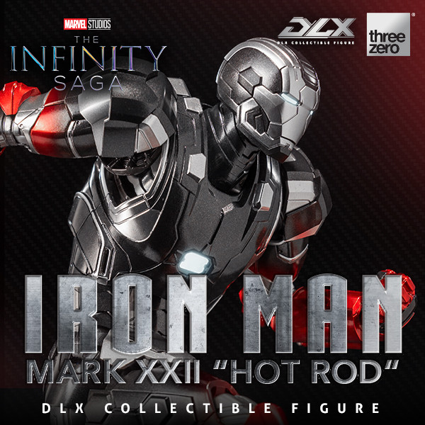 Threezero Marvel Studios: The Infinity Saga DLX Iron Man Mark 22 “Hot Rod” (in stock)