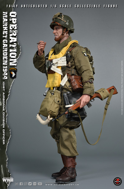 Soldier Story SS145 1/6 Scale 101st Airborne Division Officer (Pre order deposit)