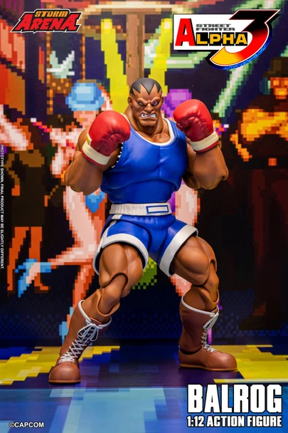 STORM ARENA SFSA09 1/12 STREET FIGHTER ZERO 3 Balrog (Pre order deposit)
