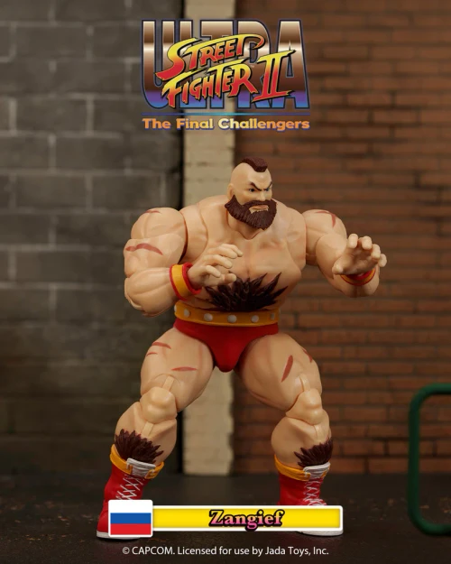 Jada Toys 1/12 Ultra Street Fighter 2 Zangief (Pre order deposit)