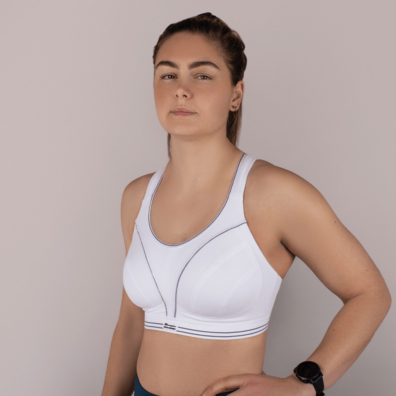 Shock Absorber Ultimate Run Non-Wired Sports Bra, White at John Lewis &  Partners