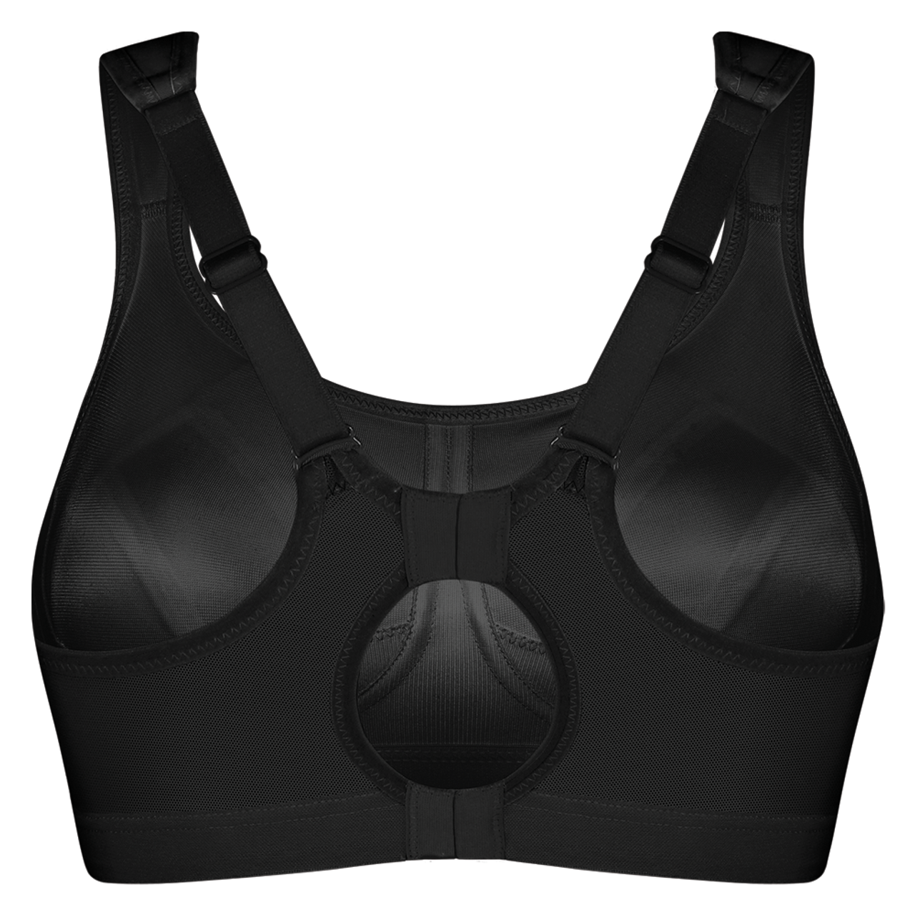Stronger BOUNCE SPORTS BRA - Light support sports bra - black - Zalando.de