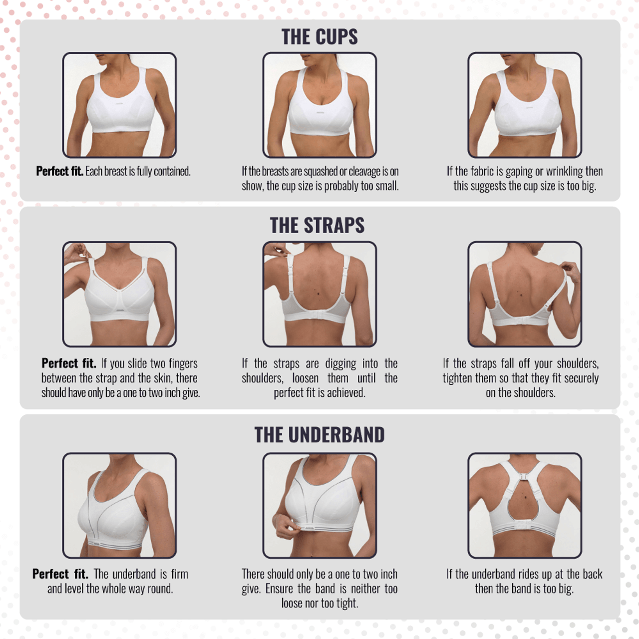Active Shaped Support Bra, Sports Bras