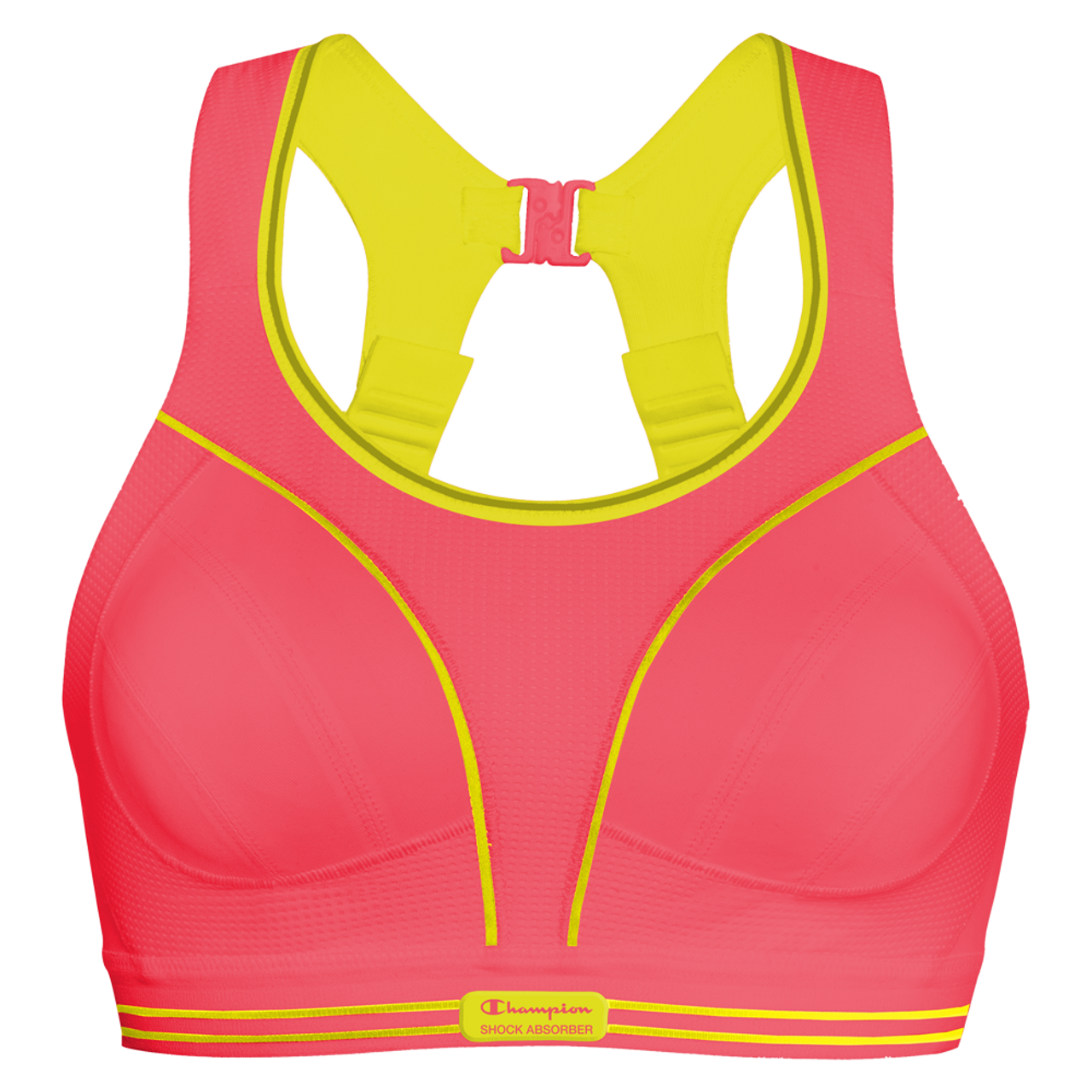 Shock Absorber Ultimate Run Non-wired Sports bra F-I cup PINK