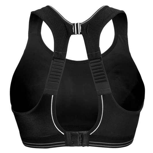 Run Bra by Shock Absorber, Black, Non Wired Sports Bra