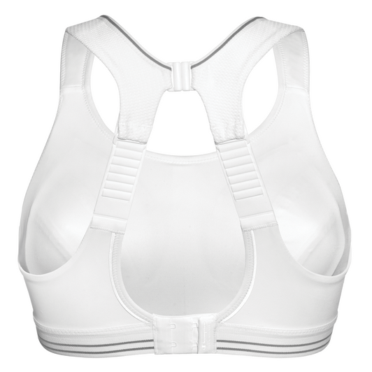 Ultimate Run Bra White/Silver