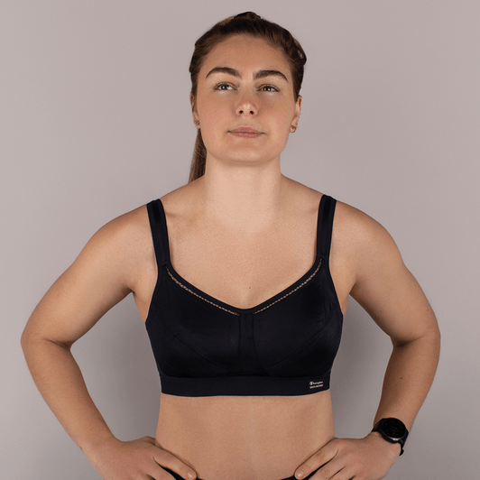 D+ Max Sports Bra by Shock Absorber, White