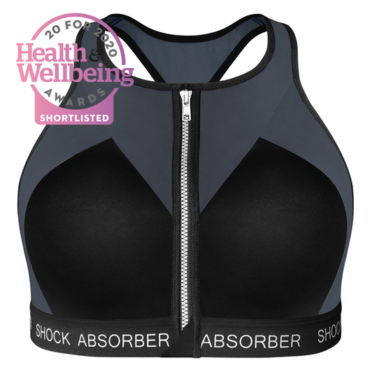 InfinitY Power Bra - Black/Silver InfinitY Power Bra - Black/Silver